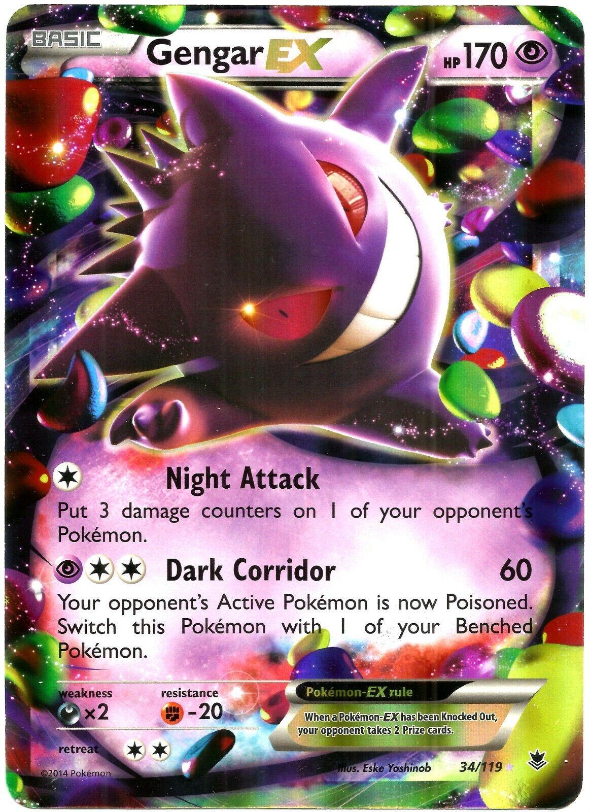 Gengar EX [Jumbo] #34