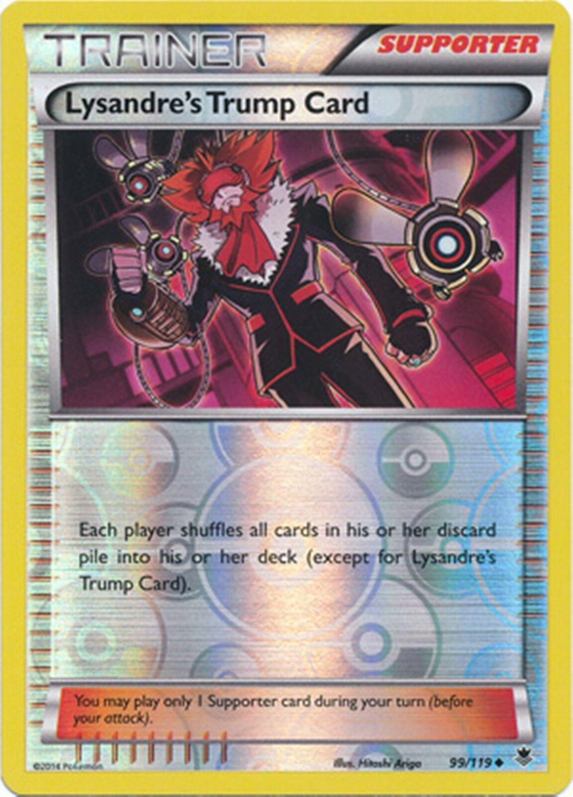 Lysandre's Trump Card [Reverse Holo] #99