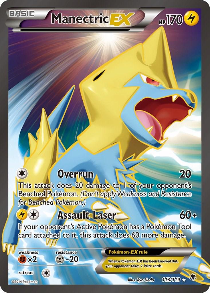 Manectric EX #113