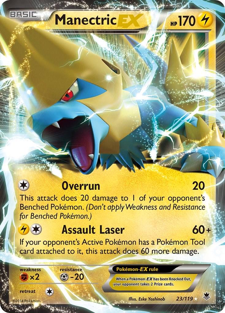 Manectric EX #23