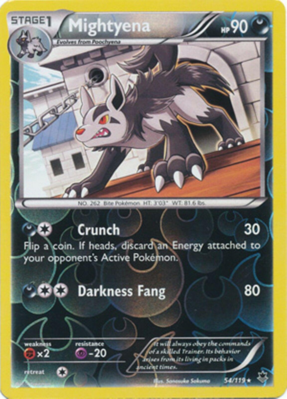 Mightyena [Reverse Holo] #54