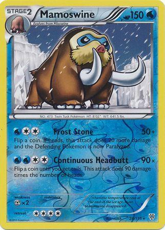 Mamoswine [Reverse Holo] #28