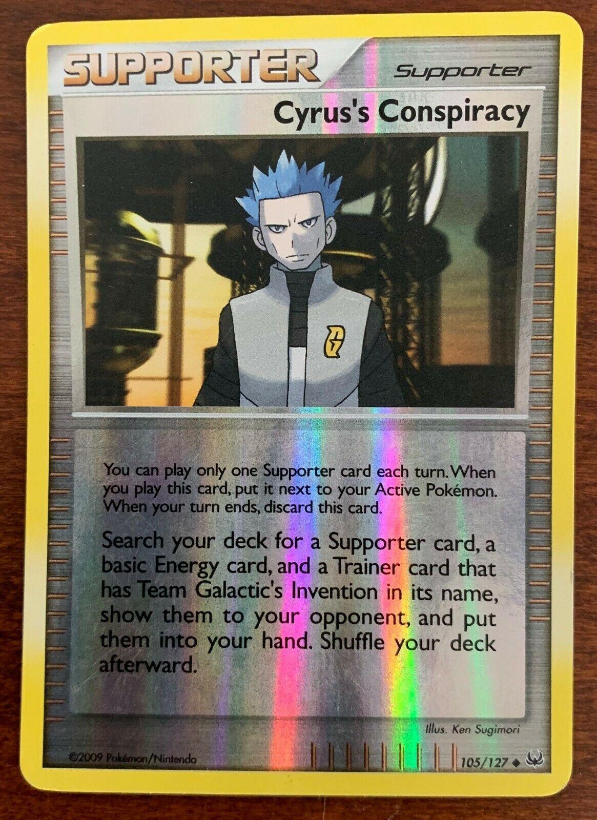 Cyrus's Conspiracy [Reverse Holo] #105