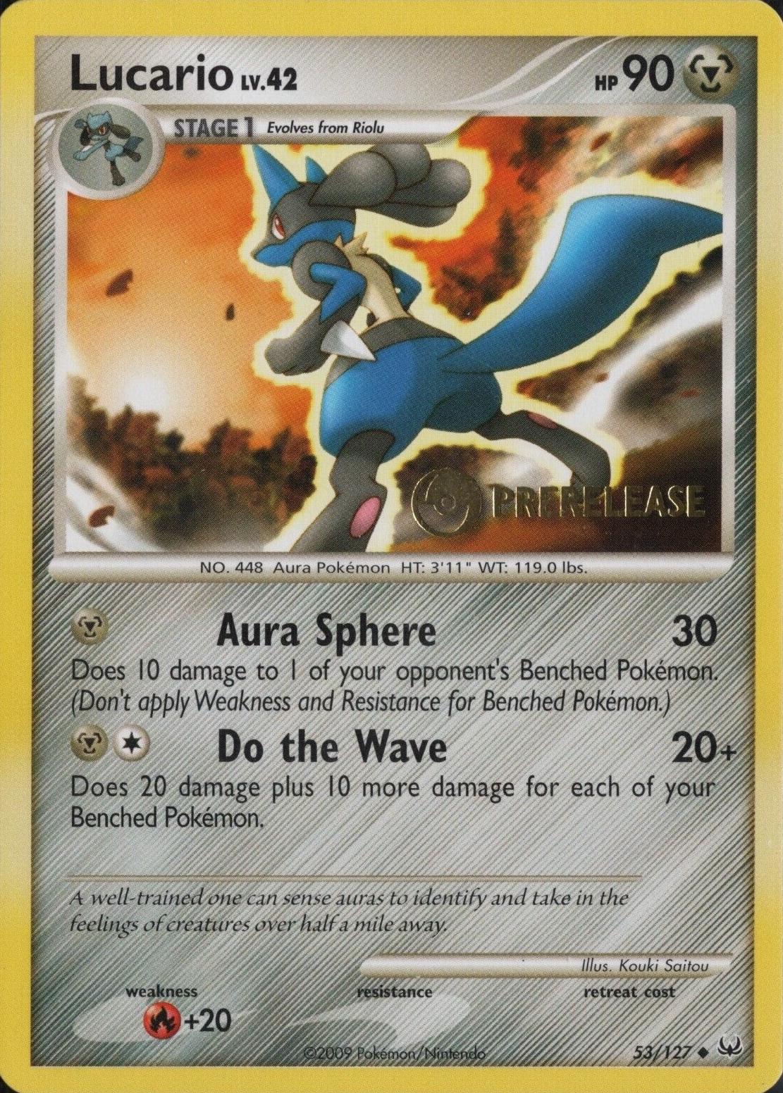 Lucario [Prerelease] #53