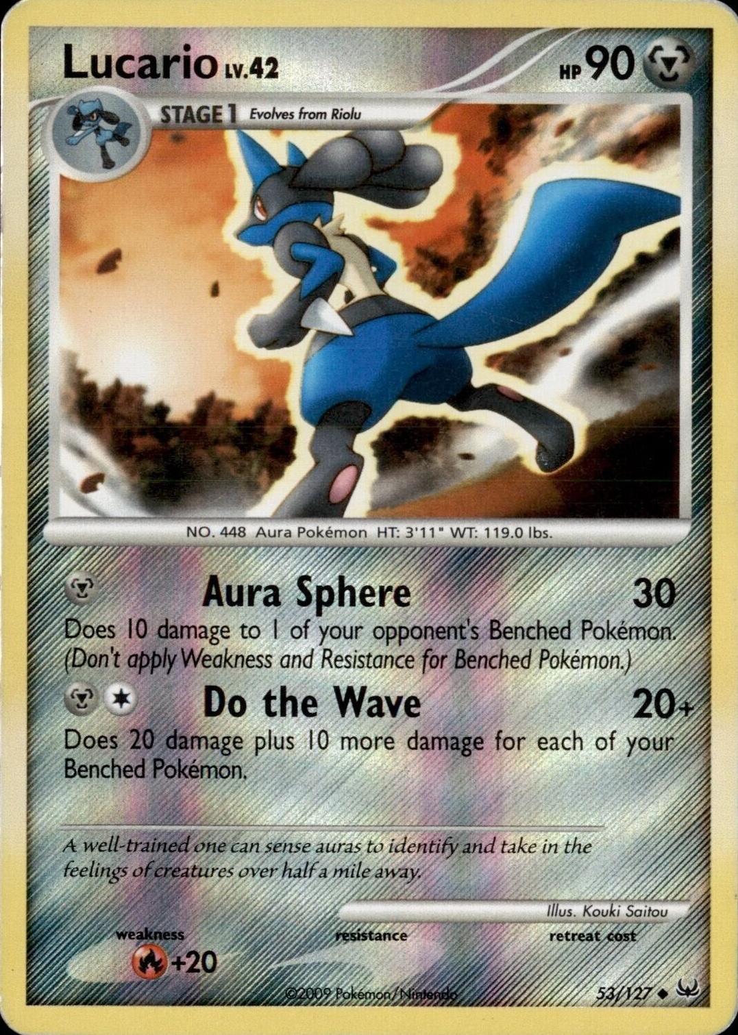 Lucario [Reverse Holo] #53