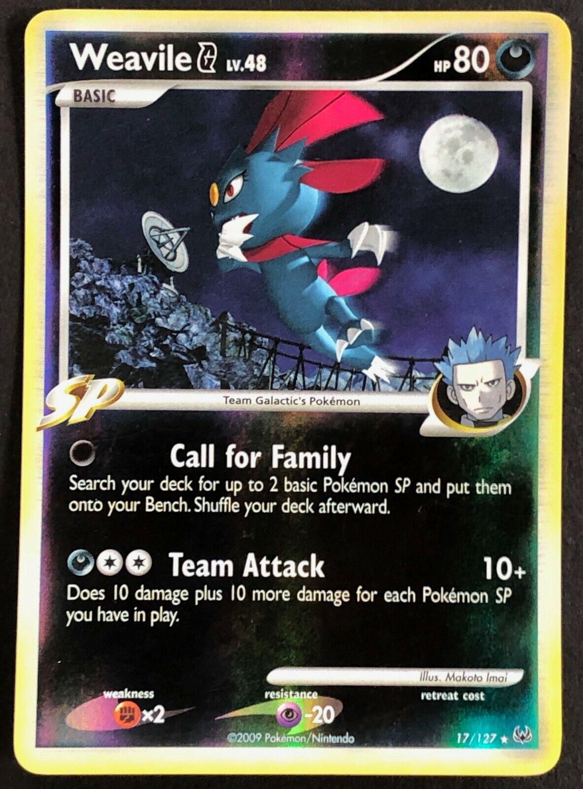 Weavile G [Reverse Holo] #17