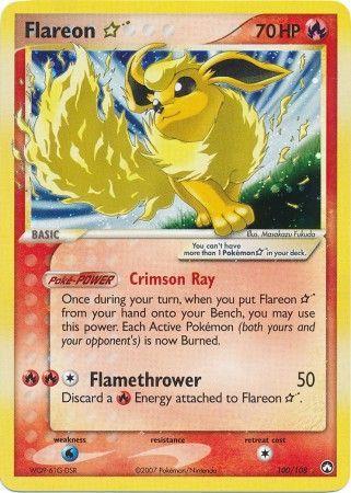Flareon [Gold Star] #100