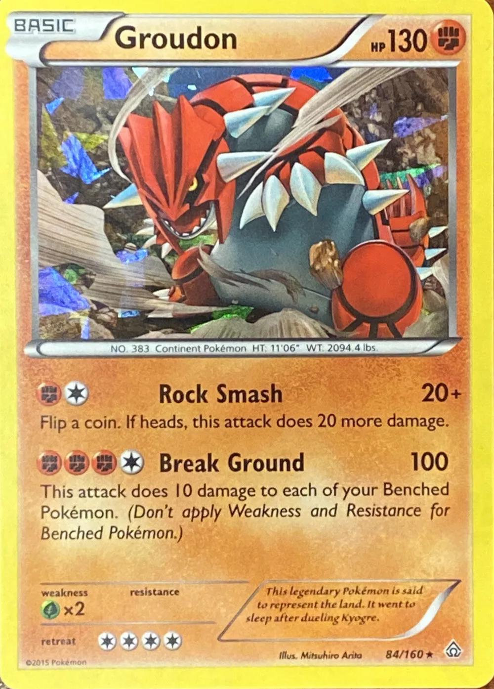 Groudon [Cracked Ice] #84