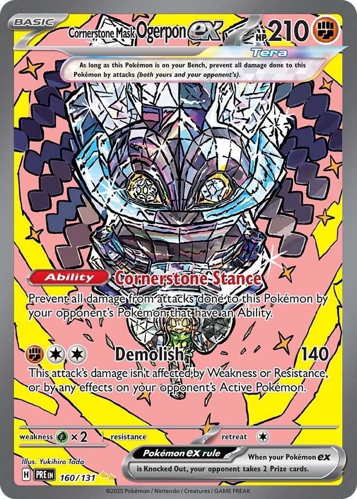 Cornerstone Mask Ogerpon ex #160