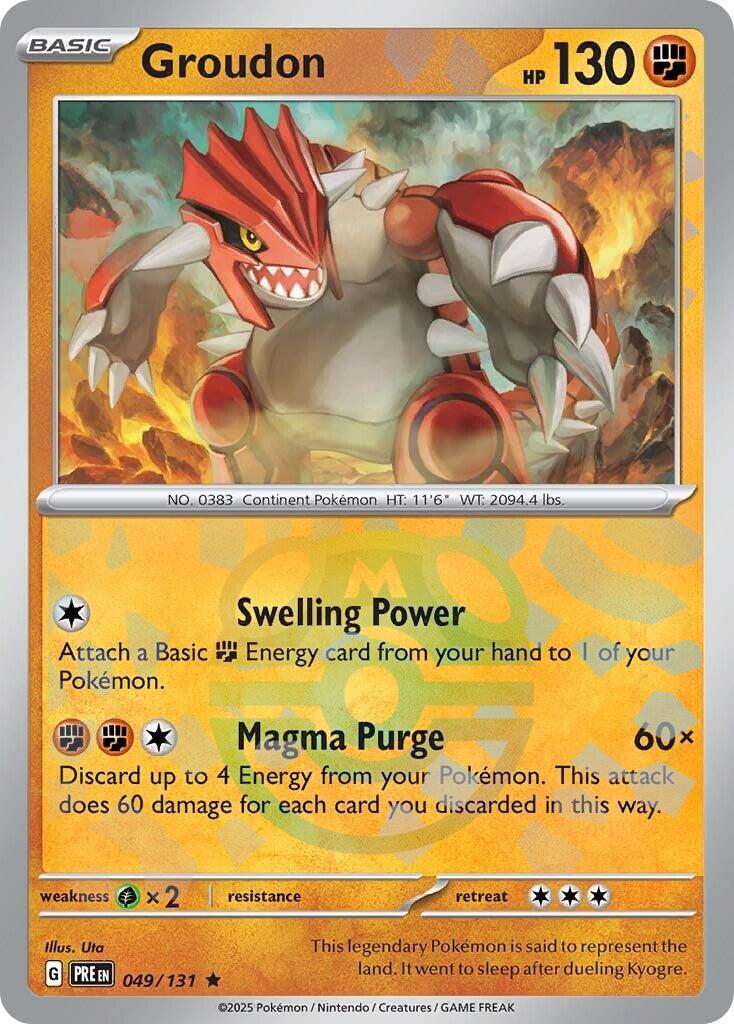 Groudon [Master Ball] #49