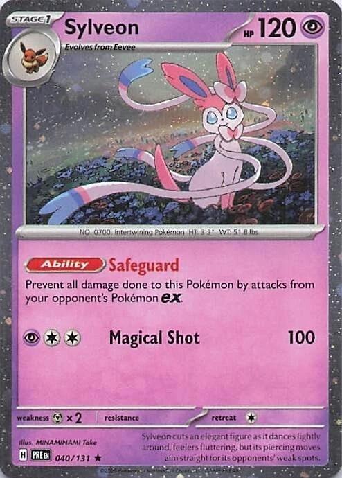 Sylveon [Cosmos Holo] #40