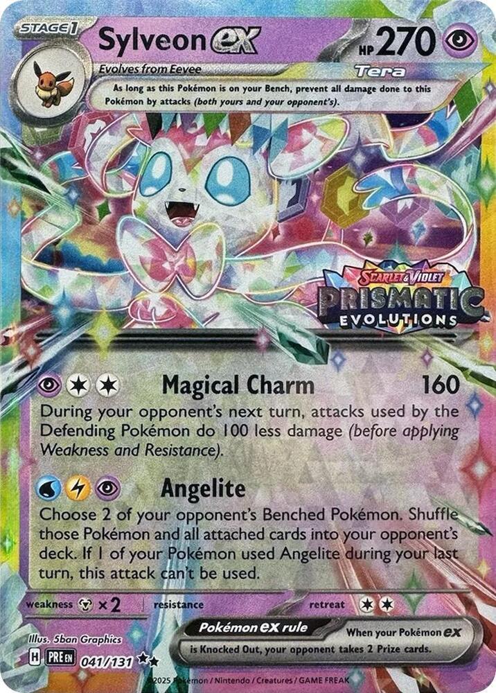 Sylveon ex [Stamped] #41