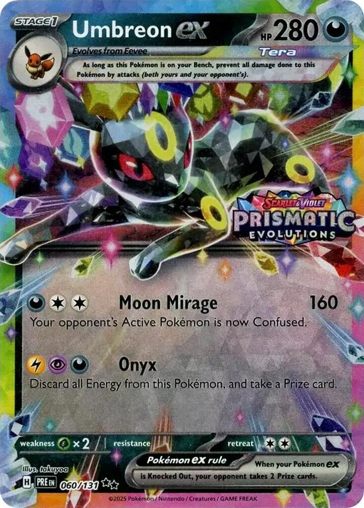 Umbreon ex [Stamped] #60