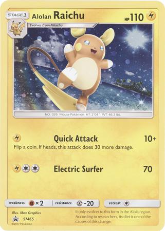 Alolan Raichu [Jumbo] #SM65