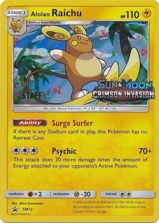 Alolan Raichu [Staff] #SM72