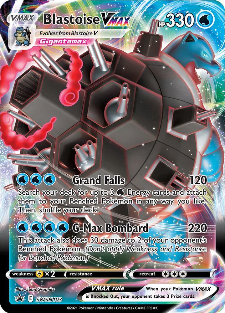 Blastoise VMax [JUMBO] #SWSH103