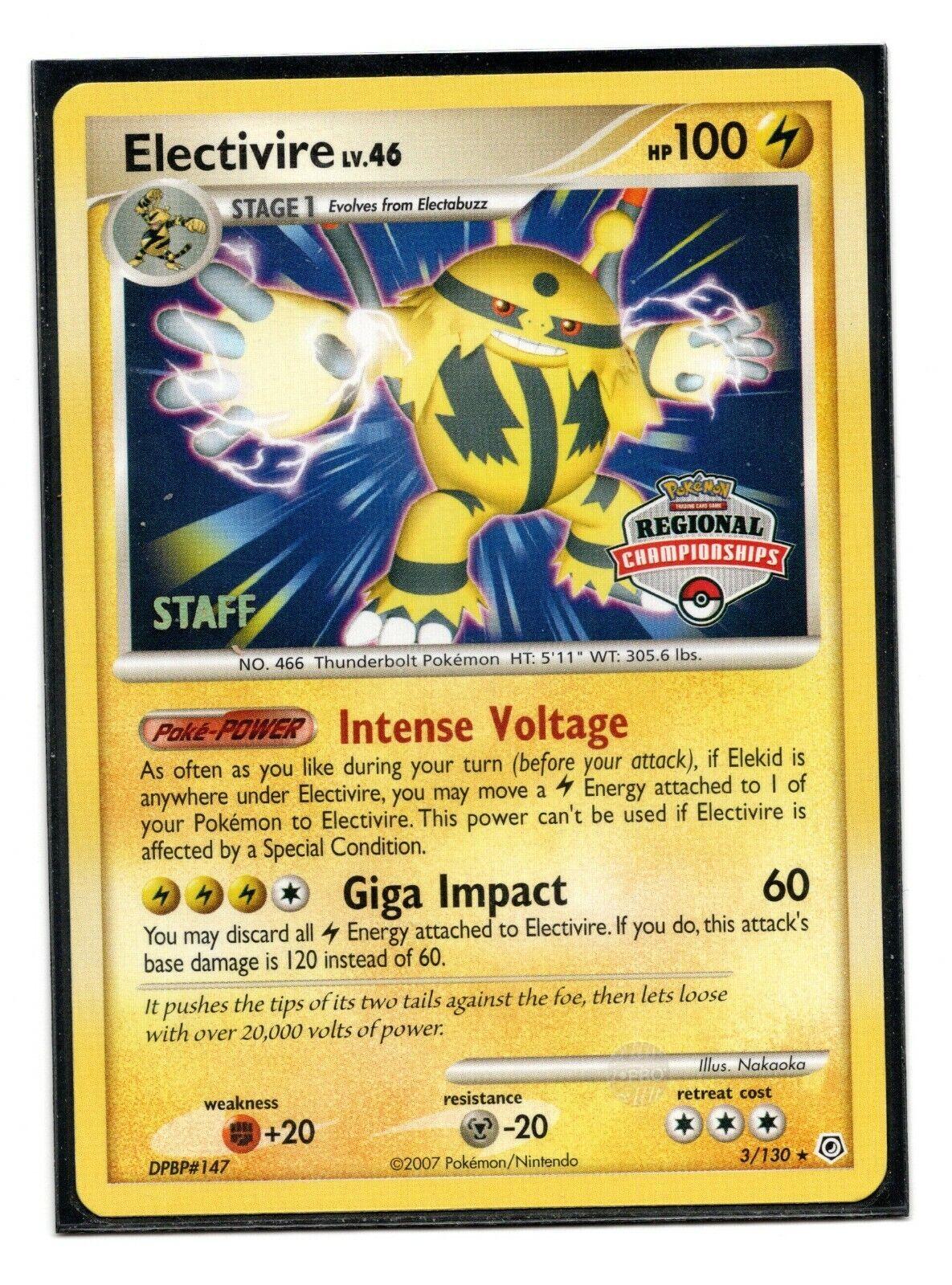 Electivire [Regional Championships Staff] #3