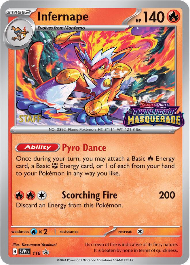 Infernape [Staff] #116