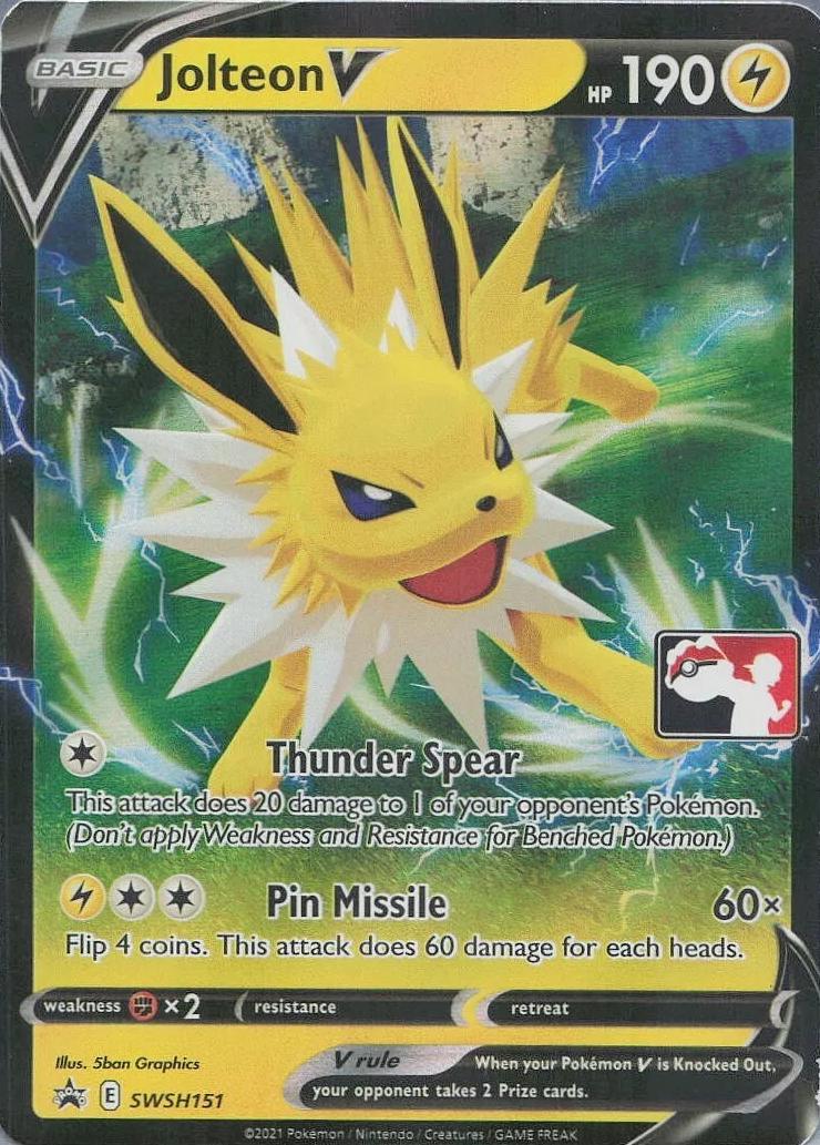 Jolteon V [Prize Pack] #SWSH151
