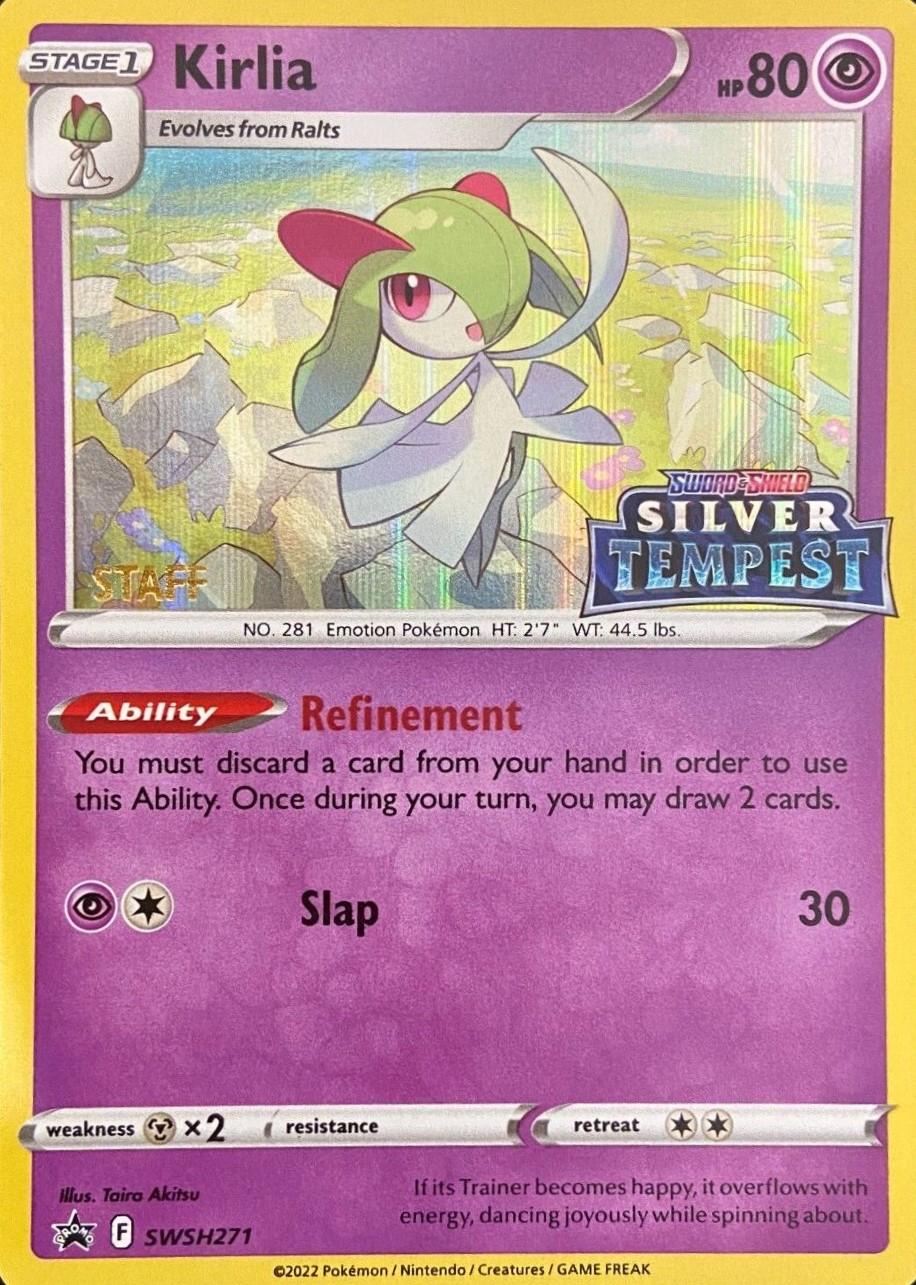 Kirlia [Prerelease Staff] #SWSH271