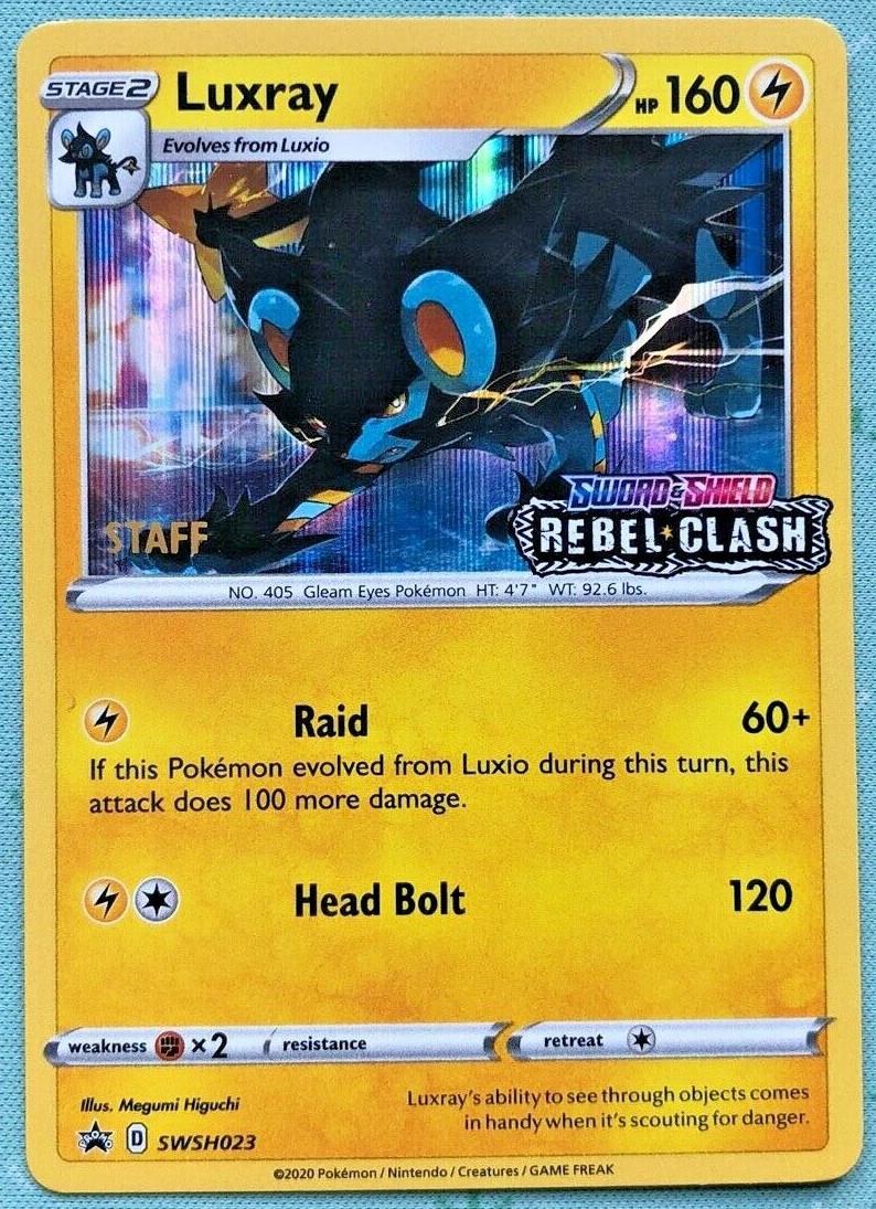 Luxray [Staff] #SWSH023