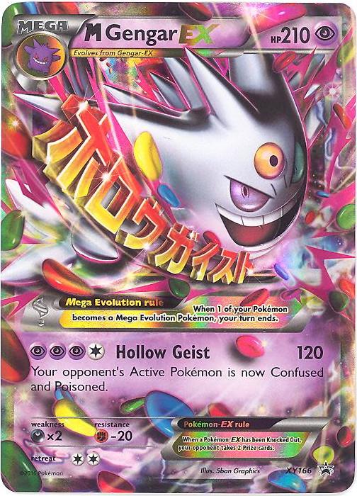 Mega Gengar EX #XY166