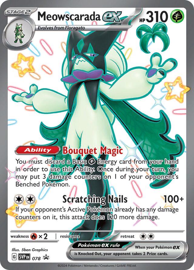 Meowscarada ex #78