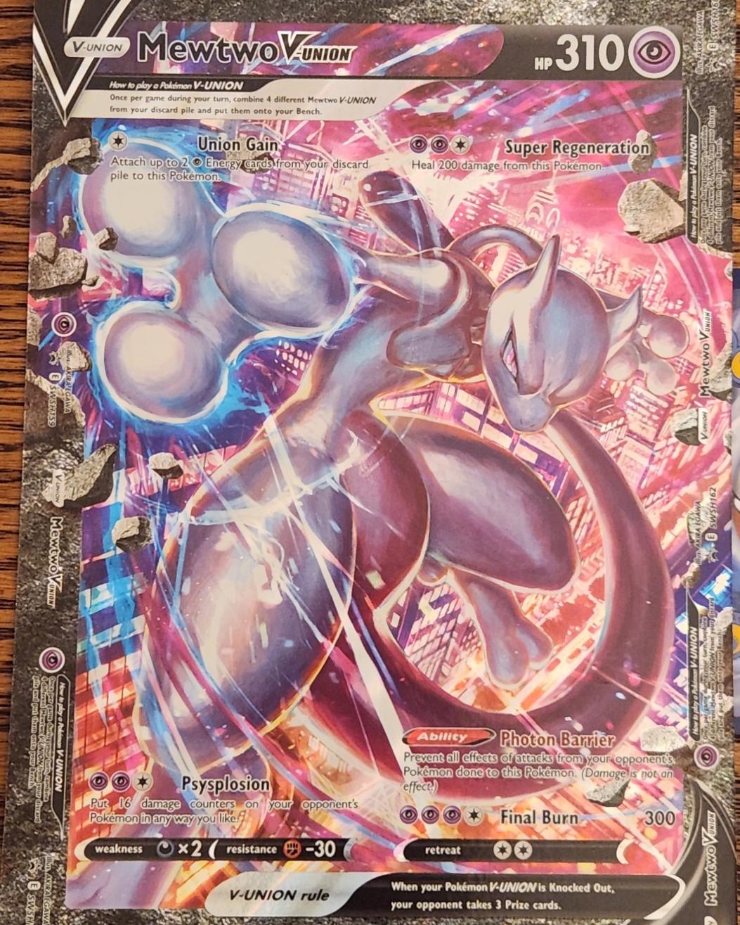 Mewtwo V-UNION [Jumbo] #159