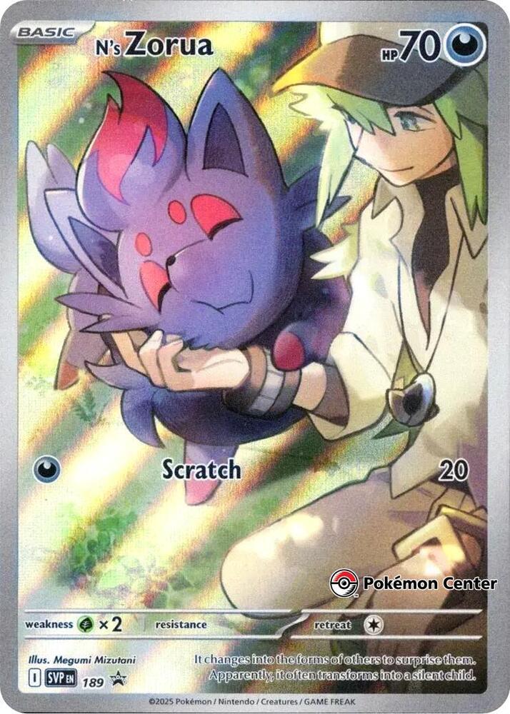 N's Zorua [Pokemon Center] #189