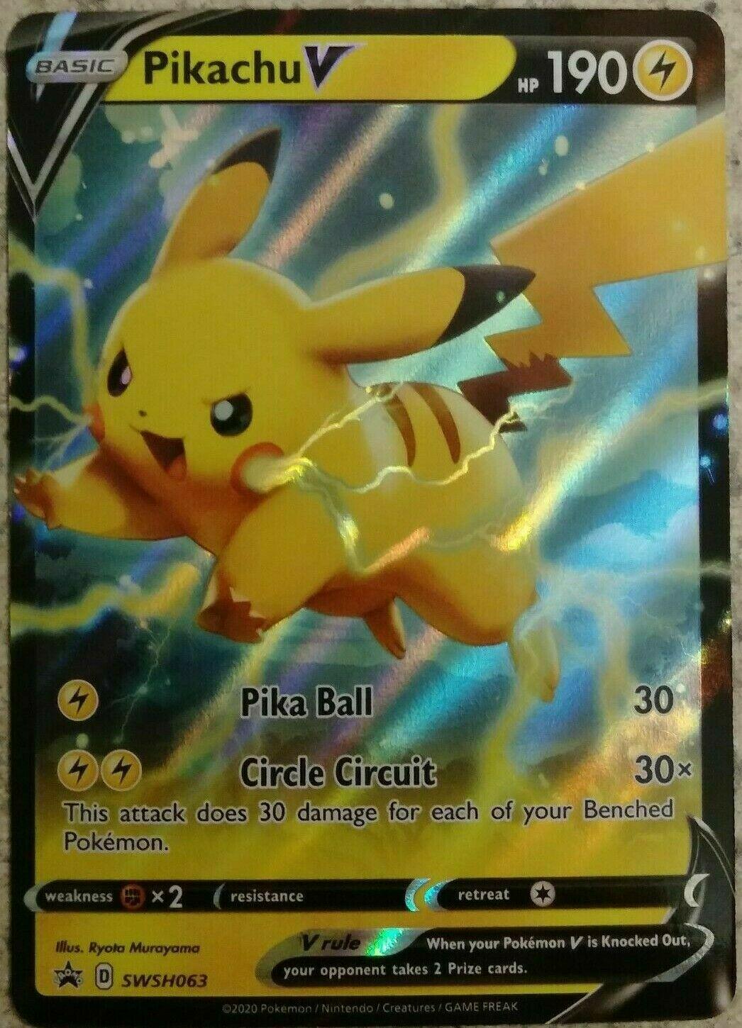 Pikachu V #SWSH063