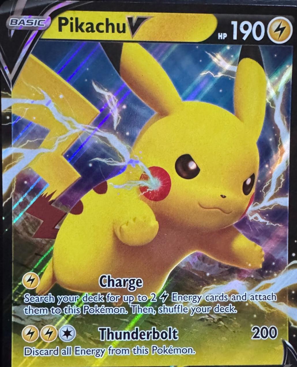 Pikachu V [Jumbo] #61