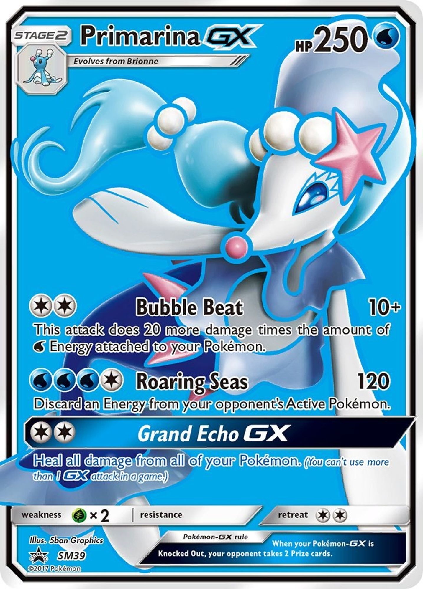 Primarina GX #SM39