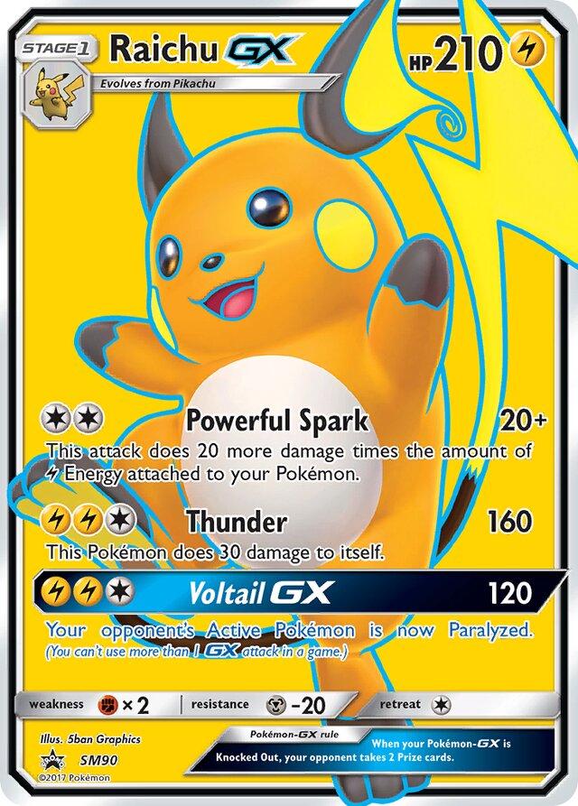 Raichu GX #SM90