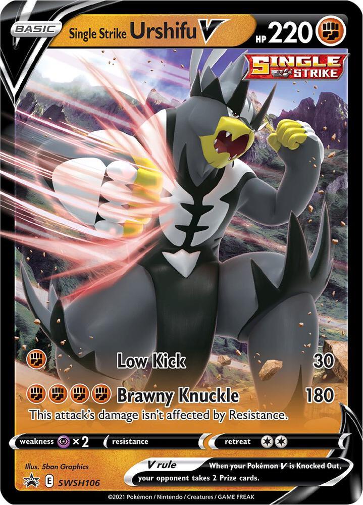 Single Strike Urshifu V #SWSH106