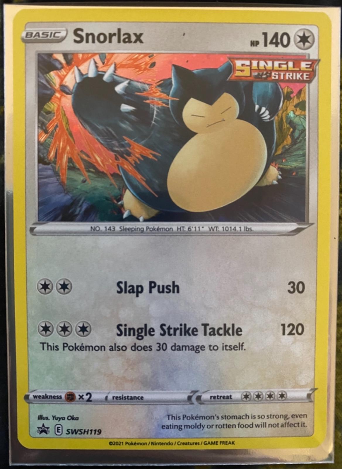 Snorlax [Holo] #SWSH119