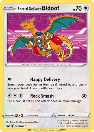 Special Delivery Bidoof #SWSH177