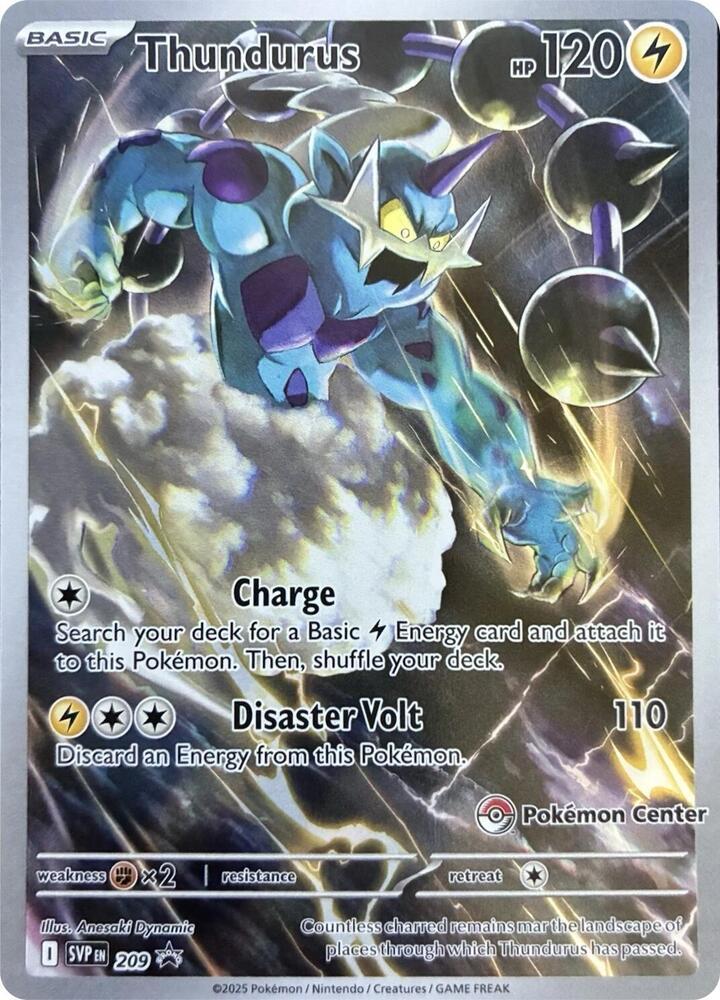 Thundurus [Pokemon Center] #209