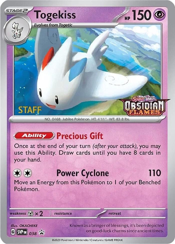 Togekiss [Prerelease Staff] #38