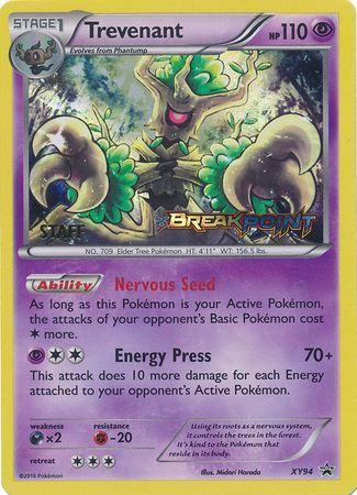 Trevenant [Prerelease Staff] #XY94