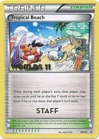 Tropical Beach [Worlds 11 Staff] #BW28