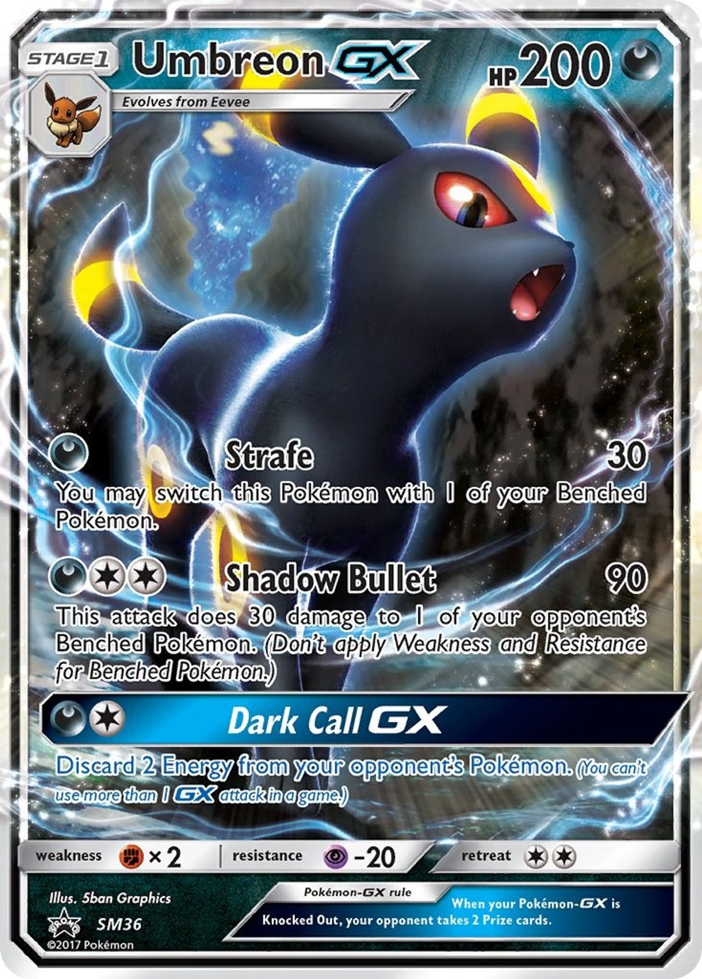 Umbreon GX #SM36