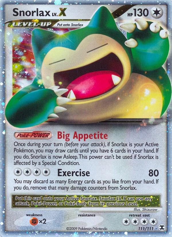 Snorlax LV.X #111