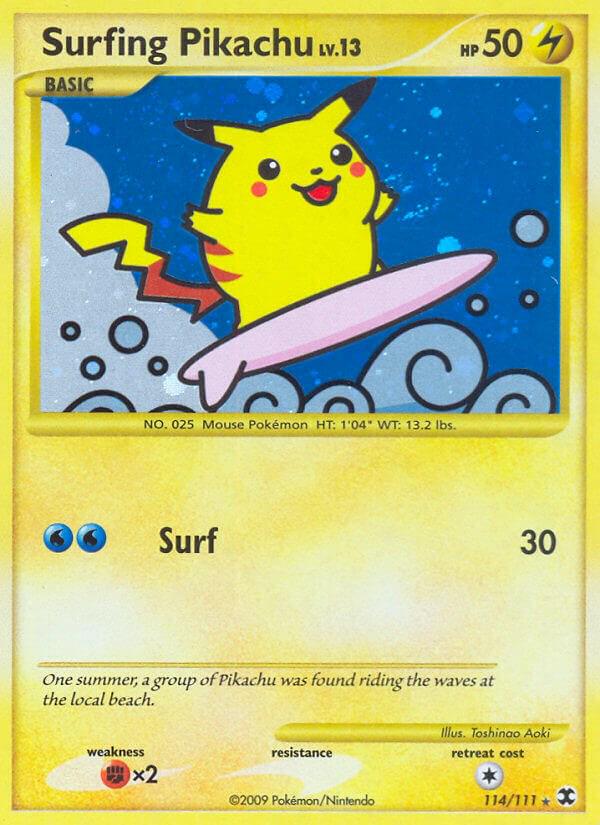 Surfing Pikachu #114