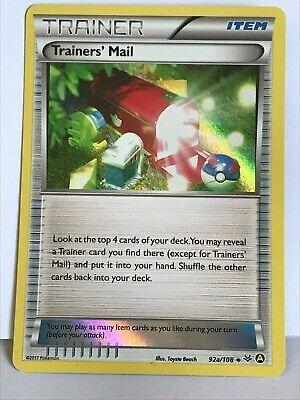 Trainers' Mail [Holo] #92a
