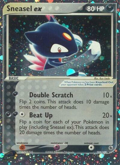 Sneasel EX #103