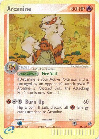 Arcanine [Reverse Holo] #15