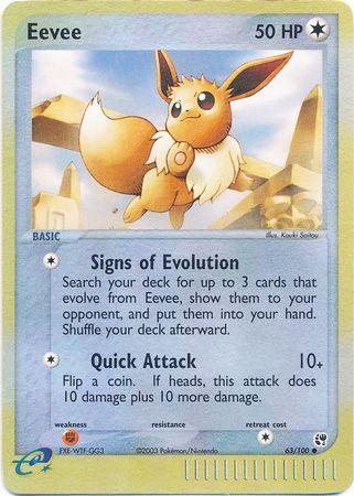 Eevee [Reverse Holo] #63