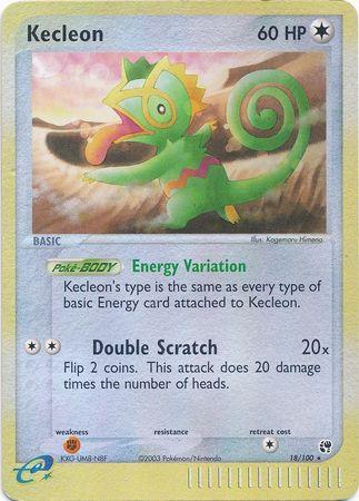 Kecleon [Reverse Holo] #18