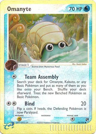 Omanyte [Reverse Holo] #70