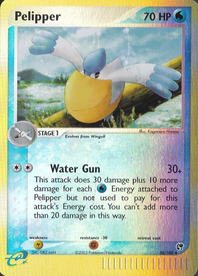 Pelipper [Reverse Holo] #50